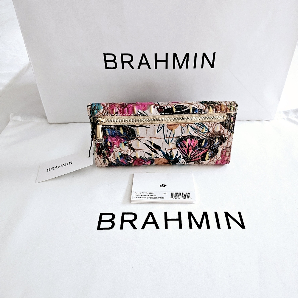 NWT Brahmin MARIPOSA Melbourne Cordelia Wallet - Picture 2 of 13